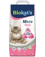 Żwirek dla kotów - BIOKAT'S Micro Fresh 6 l drobny żwirek bentonitowy - - miniaturka - grafika 1