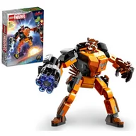 Klocki - LEGO Marvel Mechaniczna zbroja Rocketa 76243 - miniaturka - grafika 1