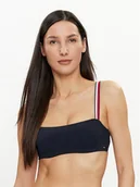 Stroje kąpielowe - Tommy Hilfiger Góra od bikini UW0UW05291 Granatowy - miniaturka - grafika 1