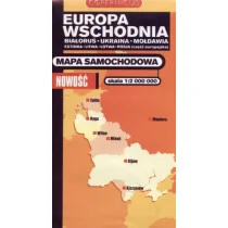 Europa Wschodnia. Mapa samochodowa w skali 1:2 000 000 - Przewodniki - miniaturka - grafika 1