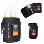 Podgrzewacze butelek i sterylizatory - PODGRZEWACZ PRZENOŚNY TURYSTYCZNY DO BUTELEK POKARMU USB - miniaturka - grafika 1