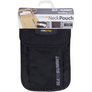 Nerki - Saszetka na szyję Sea To Summit Travelling Light Neck Pouch czarny - grafika 1