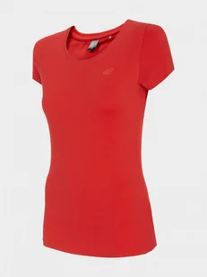 Damski t-shirt basic 4F NOSD4-TSD300 - Koszulki sportowe damskie - miniaturka - grafika 1
