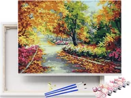 Malowanie po numerach - Malowanie po numerach Zapach Jesieni 40x50cm RAMA / beliart - miniaturka - grafika 1