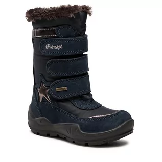 Buty dla dziewczynek - Kozaki Primigi GORE-TEX 4883000 M Navy/Blu Scuro - grafika 1