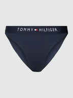 Stroje kąpielowe - Figi bikini z elastycznym pasem z logo model ‘BRAZILIAN’ - miniaturka - grafika 1