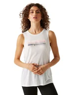 Koszulki i topy damskie - Regatta Top funkcyjny "Freedale III" w kolorze białym - miniaturka - grafika 1