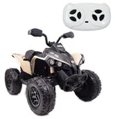 Pojazdy elektryczne dla dzieci - ORYGINALNY QUAD CAN AM MAVERICK 4X4, PILOT, AMORTYZATORY, PASY BEZPIECZEŃSTWA/DK-CA002 - miniaturka - grafika 1