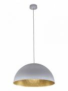 Lampy sufitowe - Sigma SFERA 90 Szary/złoty 1 zwis - Żyrandol/lampa wisząca 1x E27 (max 60W) 3012 - miniaturka - grafika 1