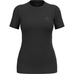 Koszulka z krótkim rękawem damska ODLO Merino 160 BL Top Crew Neck S/S - Koszulki i topy damskie - miniaturka - grafika 1