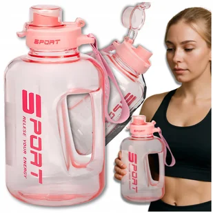 TRESSARI duża Butelka motywacyjna 1700ml bidon szczelny na wodę BPA FREE - Shakery i bidony sportowe - miniaturka - grafika 1
