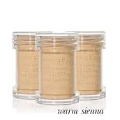 Pudry do twarzy - Jane Iredale, Amazing Base Refillable Brush, puder, SPF 20, wkłady, Warm Sienna - miniaturka - grafika 1