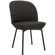 Krzesła - Ciemnoszare krzesło metalowe kuchenne - Zico 3X - miniaturka - grafika 1
