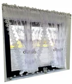 Firany - Firana Firany 400 x 150 CM Gotowe Firanki Gipiura - miniaturka - grafika 1