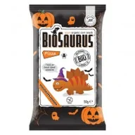 Chrupki - Chrupki kukurydziane Dinozaury HALLOWEEN o smaku pizzy bezglutenowe BIO 50g - miniaturka - grafika 1