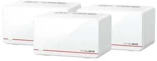 MERCUSYS Halo H37BE3-pack WiFi7 Mesh BE6500,2,4GHz/5GHz,2x2,5GbELAN/WAN,1xGbELAN/WAN - Routery - miniaturka - grafika 1