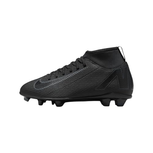 NIKE Dziecięce buty piłkarskie Superfly 10 Club Fg/Mg, uniseks, Czarny Czarny Głęboka Dżungla, 33 EU