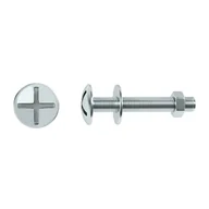Śruby i nakrętki - Standers Śruba łeb kulisty 4 mm stal ocynk 8 x 50 mm 4 szt. - miniaturka - grafika 1