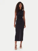 Sukienki - Rinascimento Sukienka koktajlowa CFC0125010003 Czarny Slim Fit - miniaturka - grafika 1