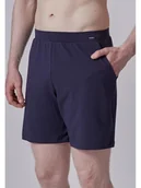 Piżamy męskie - Skiny Szorty piżamowe w kolorze granatowym - miniaturka - grafika 1