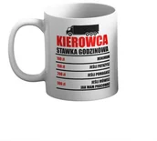 Gadżety dla niej i dla niego - Kubek - KIEROWCA TIRA STAWKA GODZINOWA - miniaturka - grafika 1