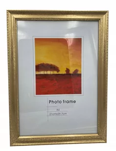 Ramka na zdjęcie 13x18cm złota - Ramki na zdjęcia - miniaturka - grafika 1