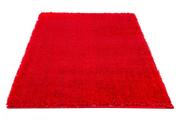 Dywany - Dywan shaggy poliestrowy Leo czerwony lurex 100 cm x 150 cm - miniaturka - grafika 1