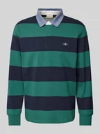 Koszulki męskie - Bluza o kroju regular fit z wyhaftowanym logo model ‘CHAMBRAY’ - miniaturka - grafika 1