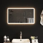 Lustra - vidaXL Lustro łazienkowe z LED, 40x70 cm - miniaturka - grafika 1