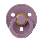 Smoczki uspokajające - Bibs Colour Symmetrical Mauve S Smoczek Symetryczny Kauczuk Hevea - miniaturka - grafika 1