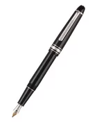 Inne akcesoria do piór i długopisów - Montblanc Pióro Wieczne Meisterstück Classique Platinum Line 149 schwarz - miniaturka - grafika 1