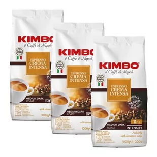 Kawa ziarnista KIMBO Espresso Crema Intensa 3 x 1 kg - Kawa - miniaturka - grafika 1