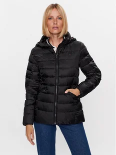 Tommy Hilfiger Kurtka przejściowa WW0WW39581 Czarny Regular Fit - Kurtki damskie - miniaturka - grafika 1