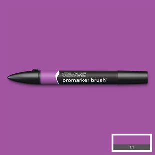 Winsor&Newton Colart International S.A. BrushMarker, Purple - Kredki, ołówki, pastele i pisaki - miniaturka - grafika 1