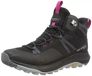 Merrell Damskie buty trekkingowe Siren 4 Mid GTX, Czarny, 42 EU - Buty trekkingowe damskie - miniaturka - grafika 1