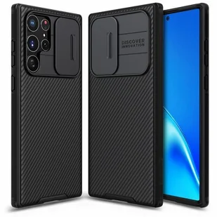 Nillkin CAMSHIELD PRO GALAXY S22 ULTRA BLACK FD_20411-0 - Etui i futerały do telefonów - miniaturka - grafika 1