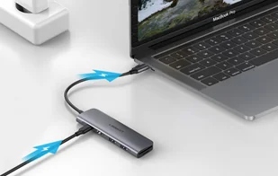 Adapter HUB UGREEN CM195 USB-C do HDMI, 2x USB-A 3.0, SD/TF, PD - Adaptery i przejściówki - miniaturka - grafika 9