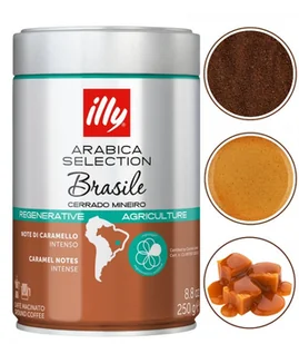 ILLY BRASILE ARABICA - KAWA MIELONA 250G - Kawa - miniaturka - grafika 1
