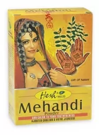 Maseczki do twarzy - Hesh Mehandi naturalna henna 100g - miniaturka - grafika 1