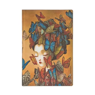 Paperblanks, notes w linie, Flexi Madame Butterfly Mini - Notesy i bloczki - miniaturka - grafika 1