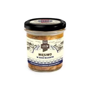 Mięsiwo w sosie własnym 300g Łuków - Pasztet i przetwory mięsne - miniaturka - grafika 1