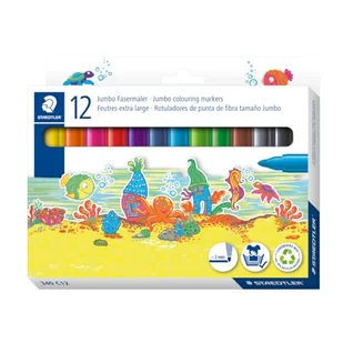 Długopis światłowodowy STAEDTLER Noris Jumbo, zestaw 12 sztuk, detaliczny - Długopisy - miniaturka - grafika 1