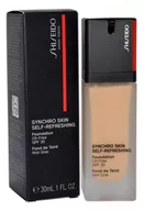 Podkłady do twarzy - Shiseido Synchro Skin Self-Refreshing Foundation podkład o przedłużonej trwałości SPF 30 odcień 330 Bamboo 30 ml - miniaturka - grafika 1