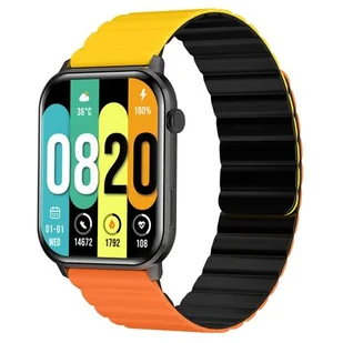 Kieslect KS Żółto-pomarańczowy - Smartwatch - miniaturka - grafika 1