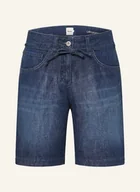 Spodenki damskie - Brax Szorty Jeansowe Maine B blau - miniaturka - grafika 1
