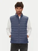 Kamizelki męskie - Tommy Hilfiger Kamizelka MW0MW37677 Niebieski Regular Fit - miniaturka - grafika 1