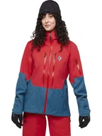 Kurtki i kamizelki sportowe damskie - Black Diamond Kurtka hardshellowa "Recon" w kolorze czerwono-niebieskim - miniaturka - grafika 1