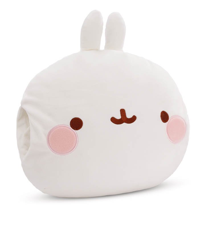 NICI 61169 Molang Mufka do rąk 33x33x10cm