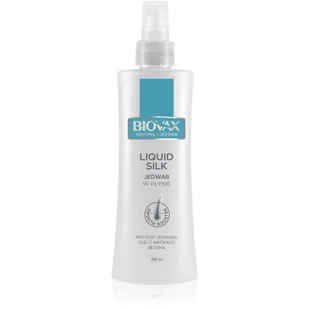 Lbiotica Biovax jedwab w płynie keratyna + jedwab 200 ml - Odżywki do włosów - miniaturka - grafika 1