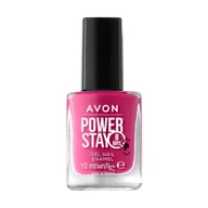 Lakiery do paznokci - Avon Power Stay Supertrwały żelowy lakier do paznokci - Fail-Proof Fuchsia - miniaturka - grafika 1